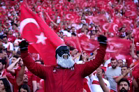 A Turkey soccer fan